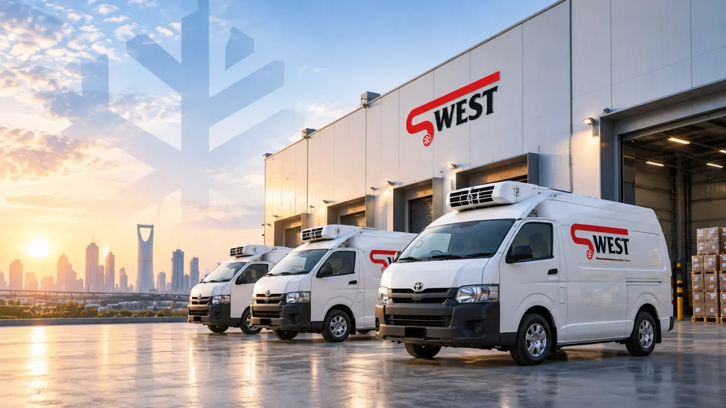 Refrigerated distribution vans fitted with SWEST units