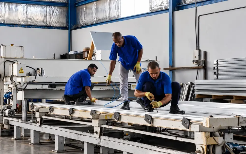 The service department in Jeddah: scheduled visits, genuine parts and response priority.